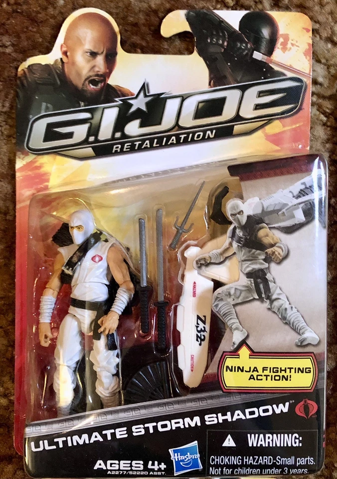 G.I. Joe: Retaliation 3.75" Figures Lot (2012) (Storm Shadow, Snake Eyes, etc) - Image 3 of 4