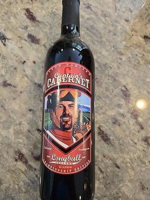 2005 Longball Cellars Captain's Cabernet Jason Varitek Red Sox New