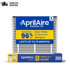Genuine 210 Filters - MERV 11 Air Filtration System, Pack of 4 for Healthy Air