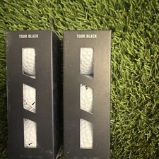Half Dozen CLEAR BRAND Tour Black Golf Balls