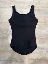 Revolution Black Basic Tank Leotard Style: RD50030 Size Medium Adult