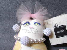 FANCY CATS – Sissy – Plush Cat by Just Joan – Made in USA