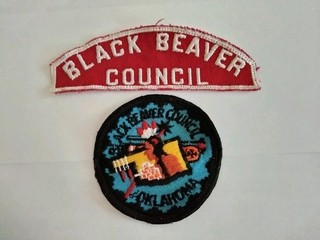 Boy Scout Black Beaver RWS & a patch from same Council