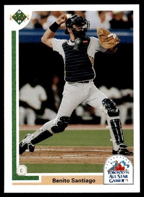 1991 Upper Deck Final Edition Benito Santiago San Diego Padres #91F