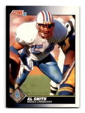 Al Smith 1991 Score #490 Houston Oilers Centered Mint to Gem
