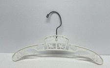 Vintage Child's Clothes Hanger Circus Theme White