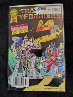 The Transformers in 3-D #1 (Blackthorne Publishing Fall 1987)