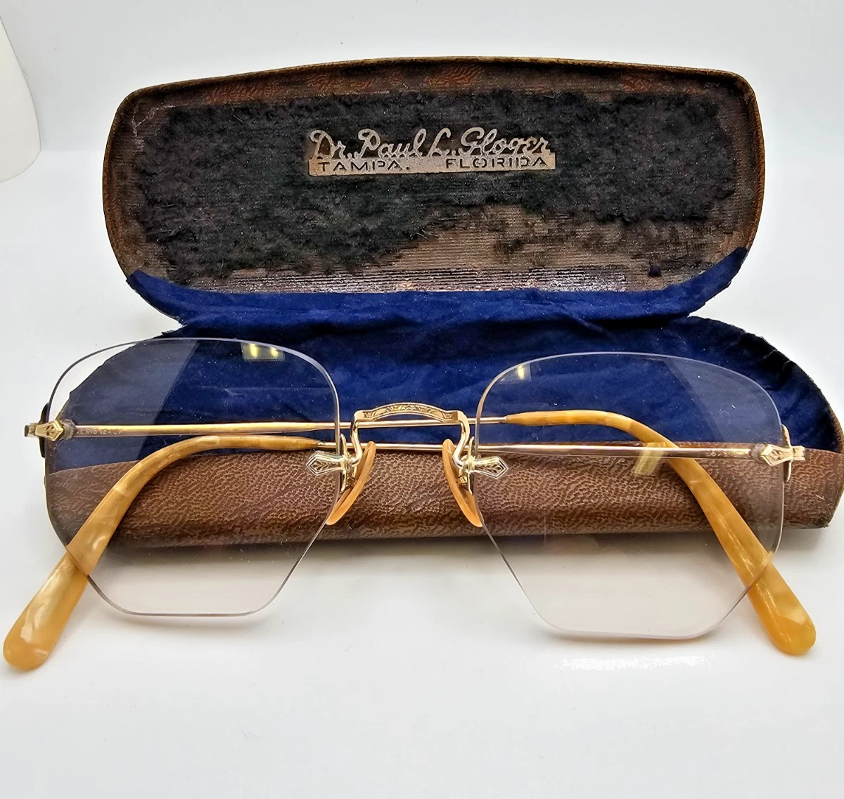 Original Rimless 1920s Decade Vintage Eyeglasses for sale | eBay display picture 2