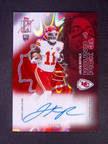 2025 Topps Signature Jalen Royals Rookie Class Autographs (RAW)