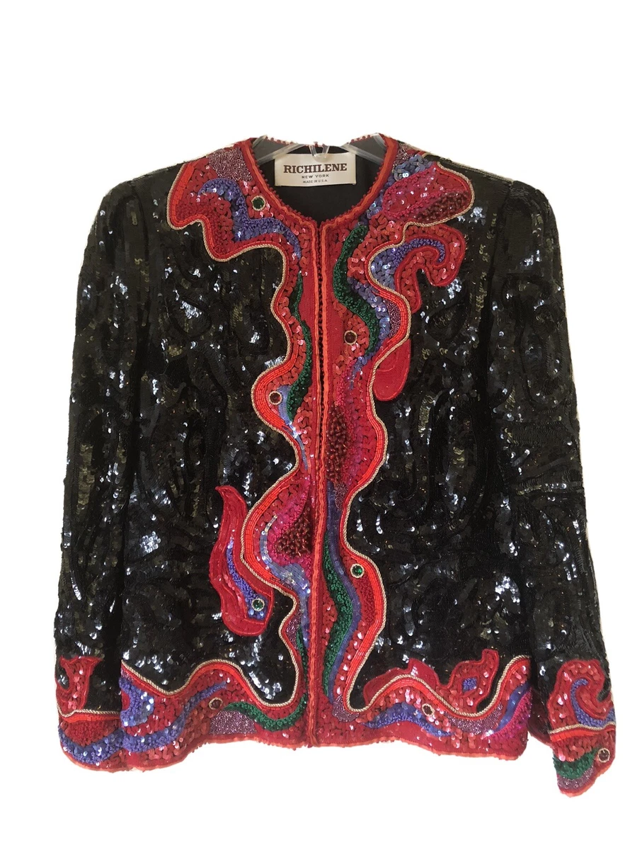 Sequin christmas cheap jacket