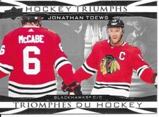 2023-24 Upper Deck Tim Hortons JONATHAN TOEWS Hockey Triumphs insert #HT-7