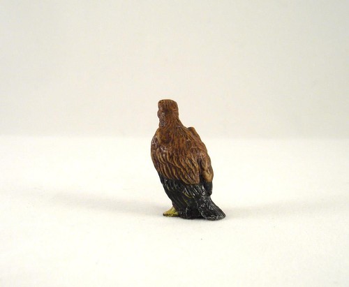 Franz Bergmann Vienna Brass Observing EAGLE Cold Painted Bird Bergman Bronze - Picture 4 of 7