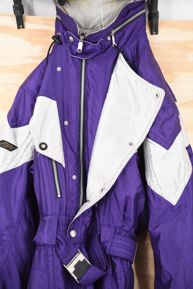 Vintage Descente Ski Suit 80's-90's Padded Belted One Piece Mens M