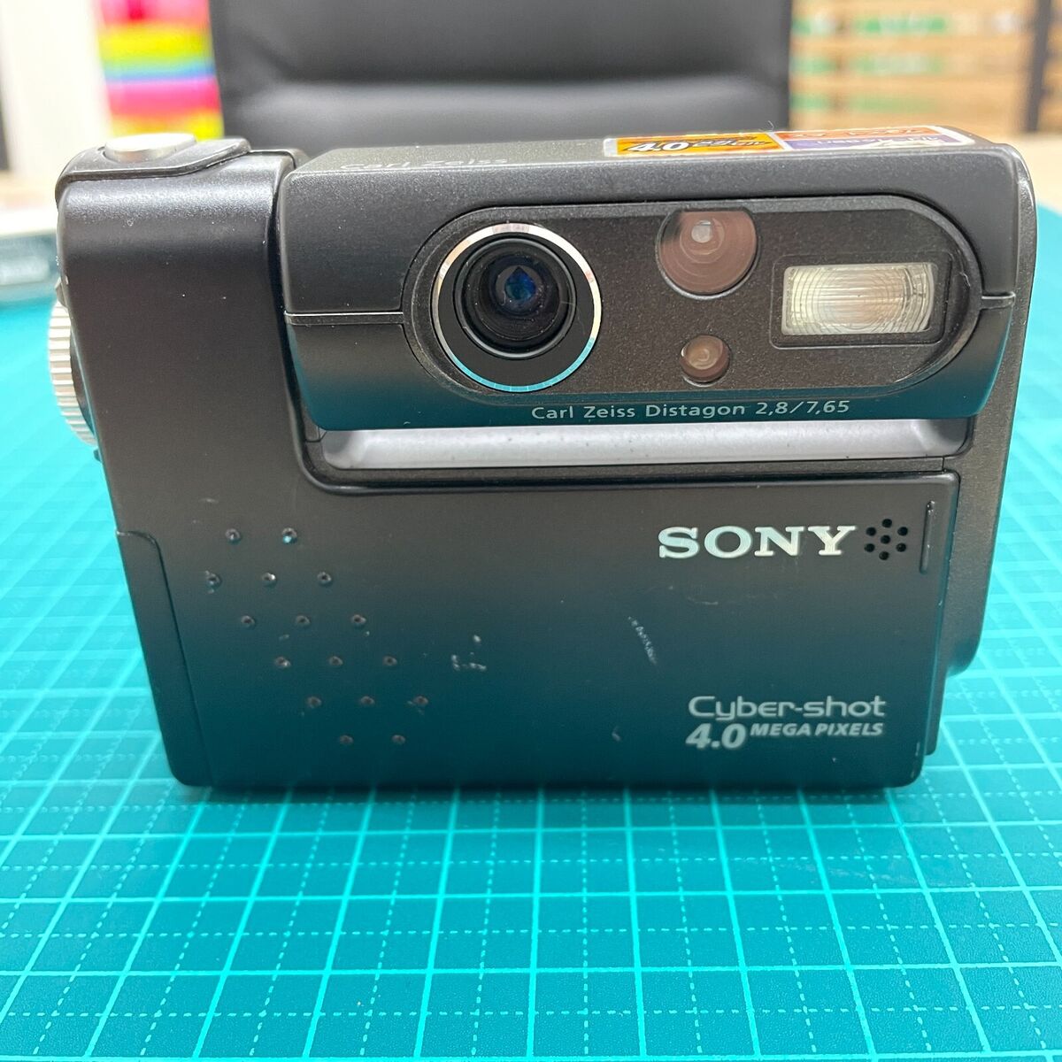 SONY CYBER-SHOT Silver DSC-F77 / Black DSC-F77A compact digital camera  Working