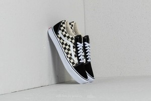 vans old skool checkerboard black and white