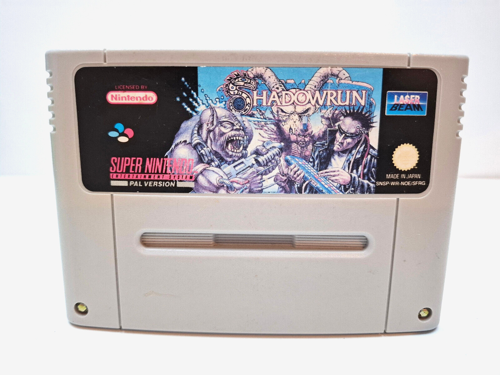 Shadowrun - Super Nintendo SNES Jeu Module - PAL - SNES - Laserbeam - 12169559