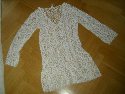 Strandkleid Ibiza Style, Tunika, Top, Bikini Cover up, Bademode Gr L, Neu!!!
