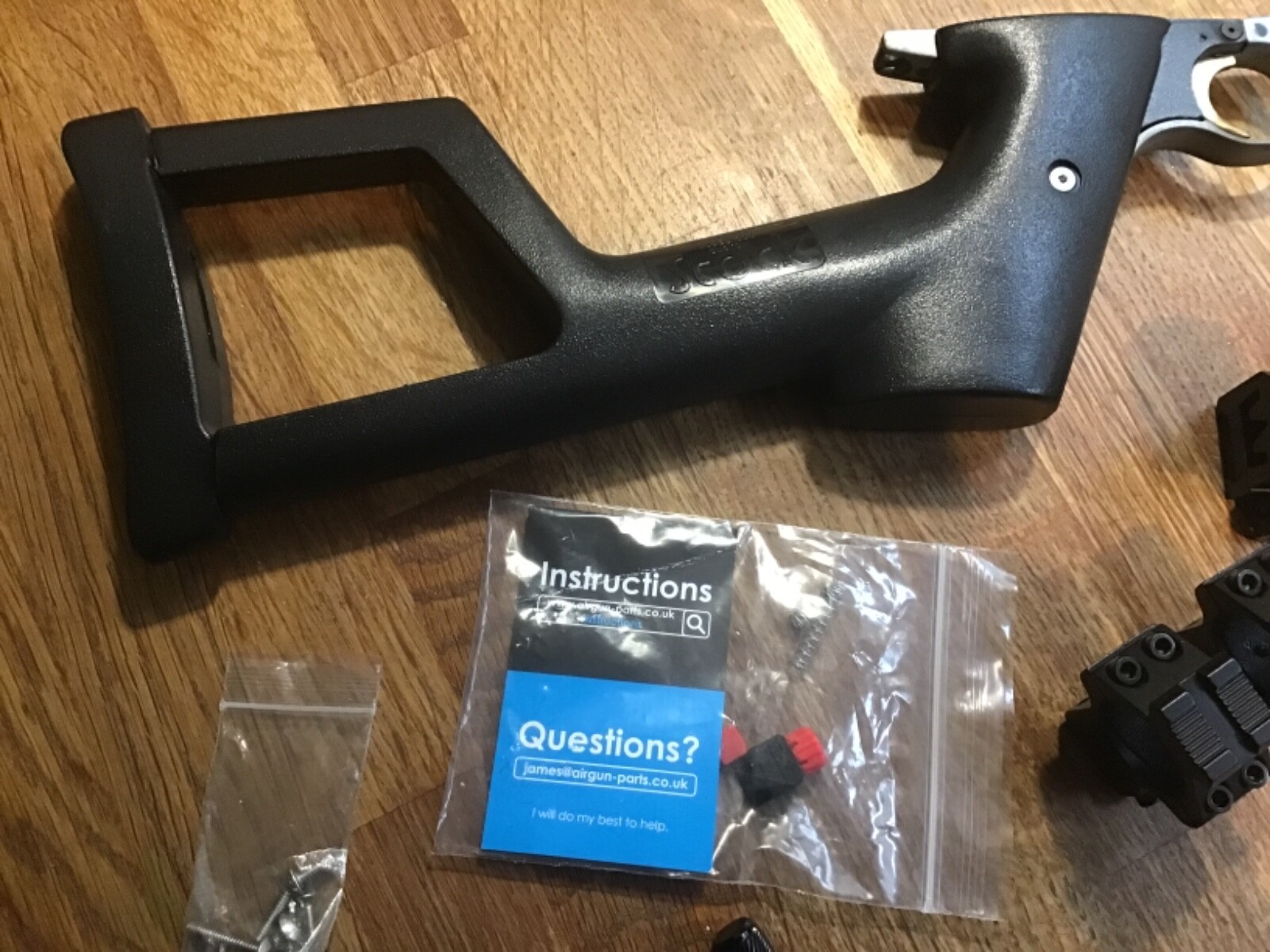 Crosman 2240 2250 parts stock grips probe bipod scope mounts fore grip