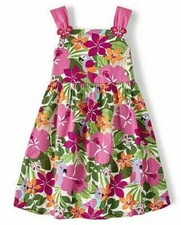 8F Neu mit Etikett 2T Gymboree Sommer Safari tropische Blumen Kleid & Windelhülle Set