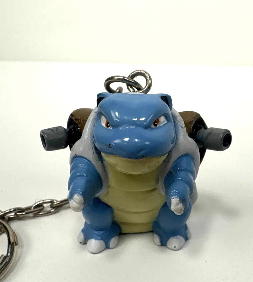 Blastoise Pokemon Basic Fun Keychain Figure - Vintage Collectible - Image 2 of 4