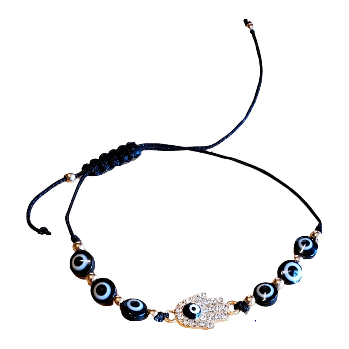 Black sale hamsa bracelet