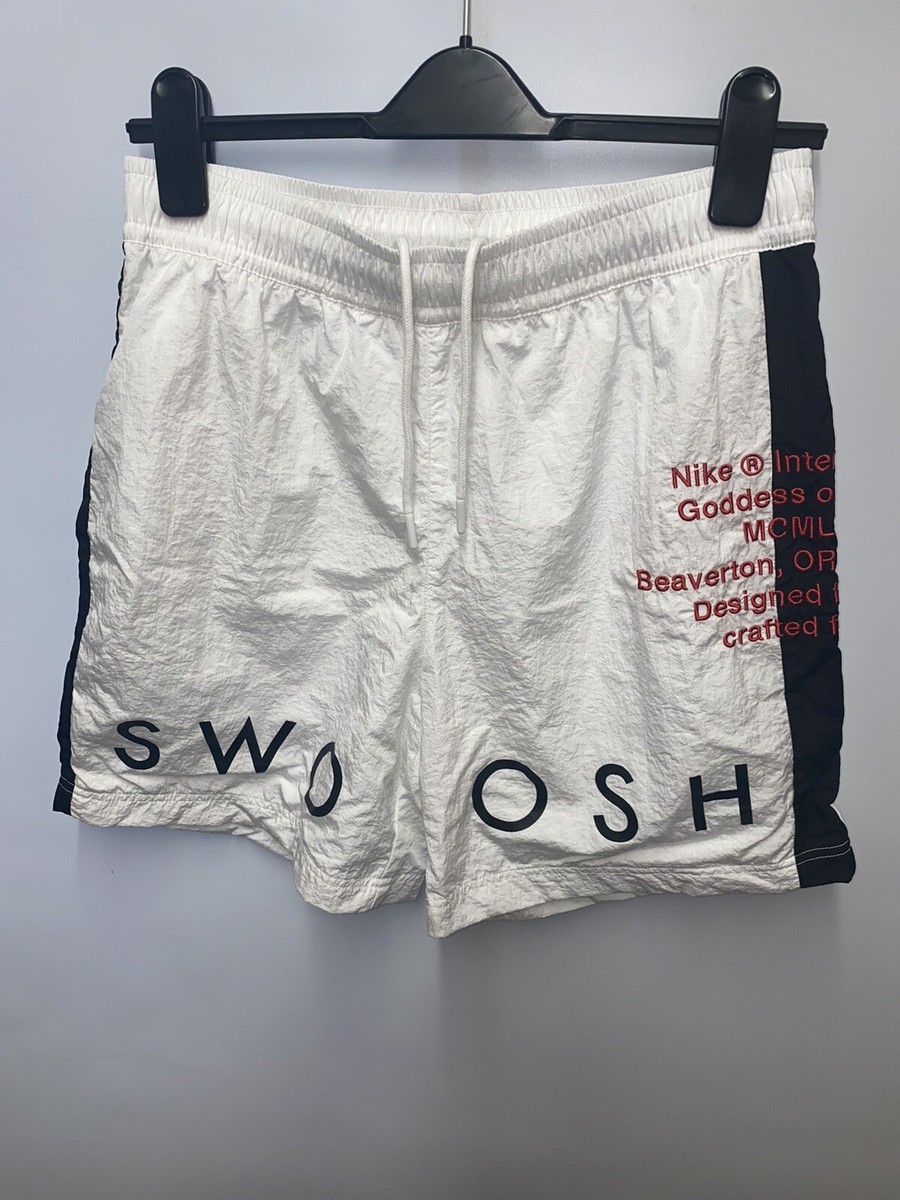 nike sportswear swoosh woven shorts