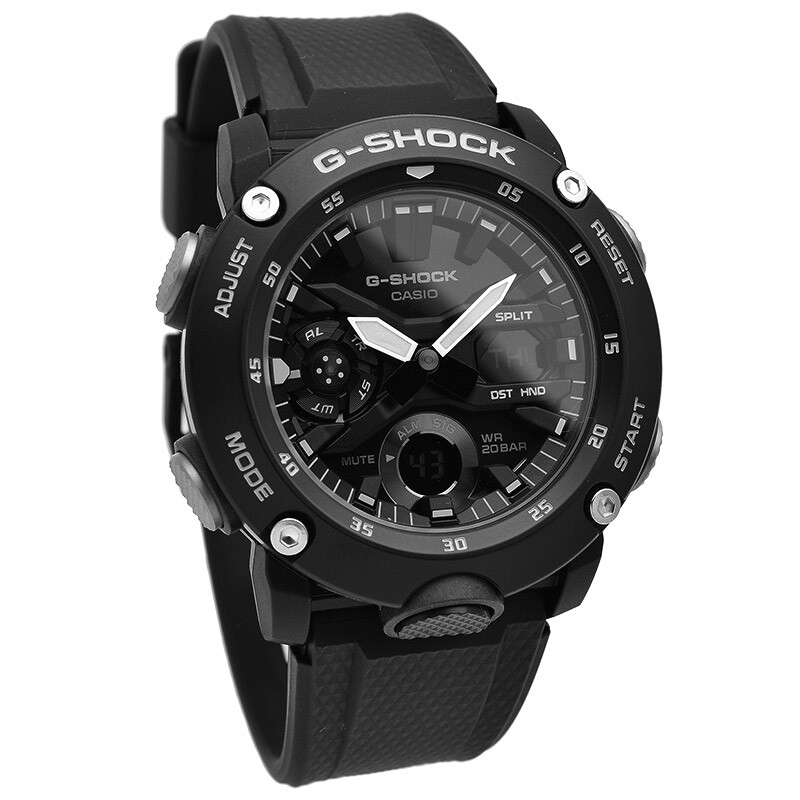 G-SHOCK GA-2000 ブラック　美品 CASIO G-SHOCK GA-2000S-1AJF Carbon Core Guard Watch GA-2000S-1A
