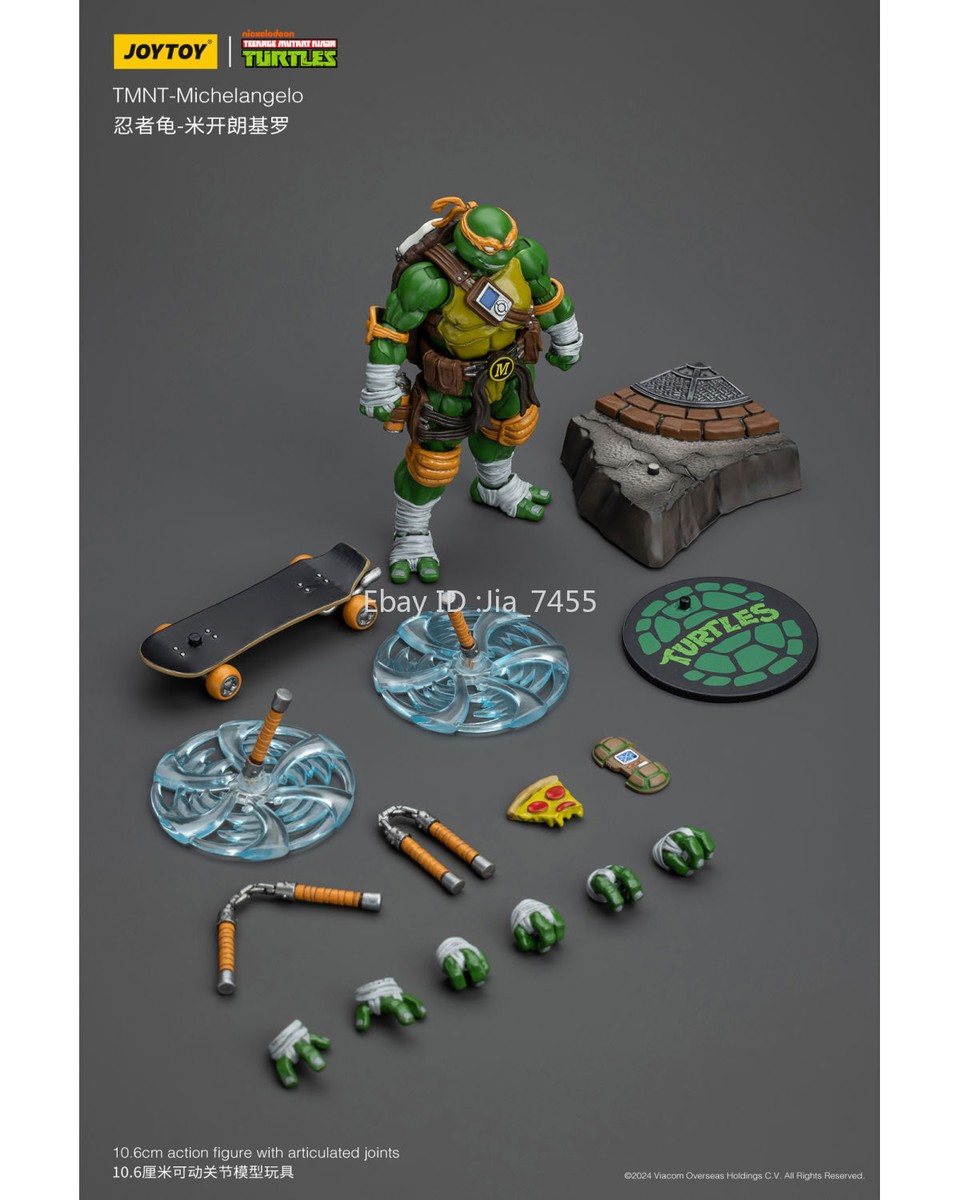 JOYTOY TMNT1/18 Ninja Turtles 専用ページ JOYTOY TMNT Series: Teenage Mutant Ninja Turtles - SET OF 4