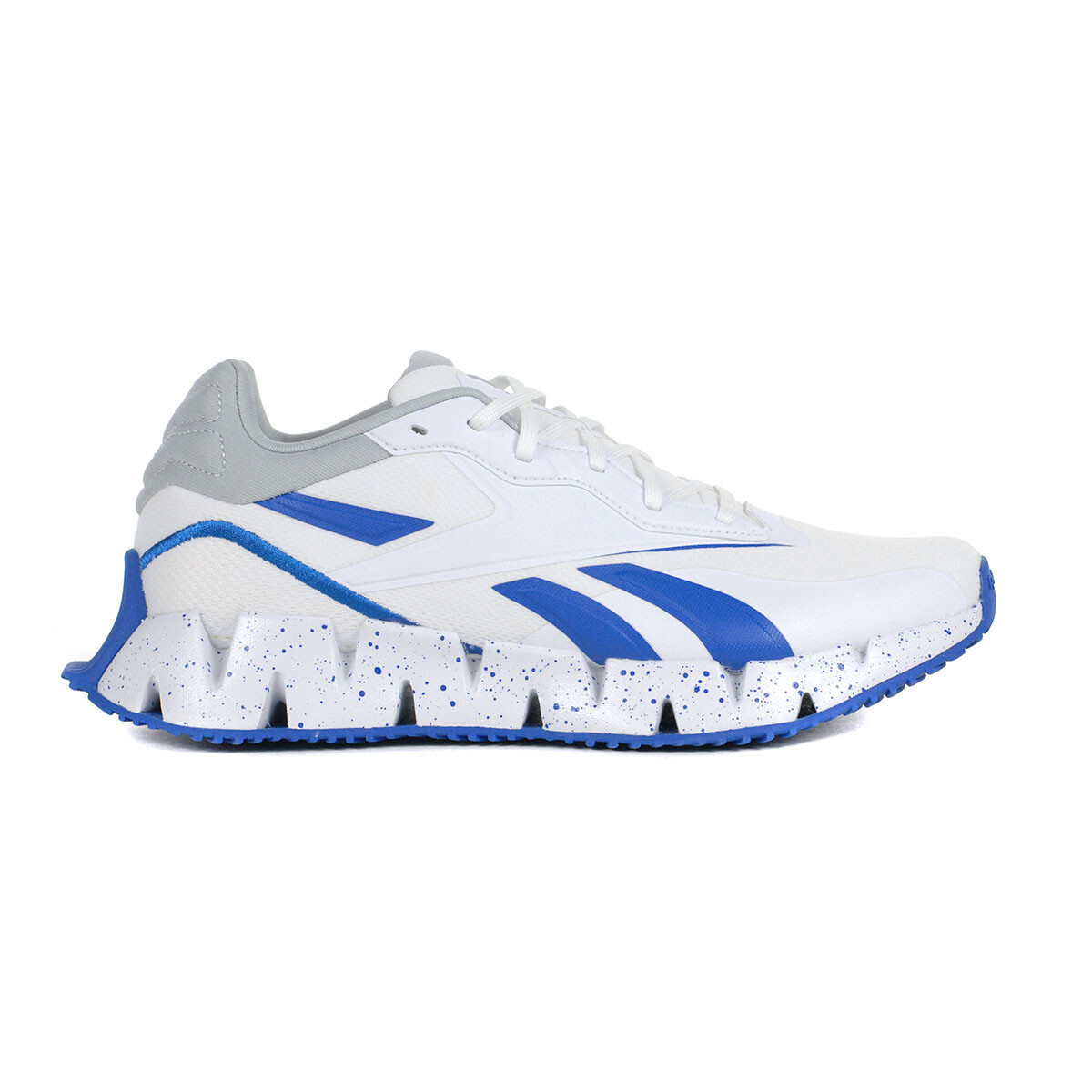 Reebok Men's Zig Dynamica White/Blue/Grey Running shoes
