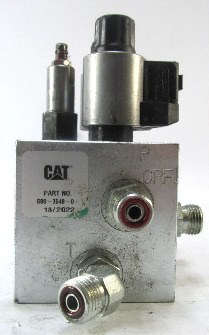 Cat Caterpiller 586-3548: Mounting Valve Group USED, SEE 