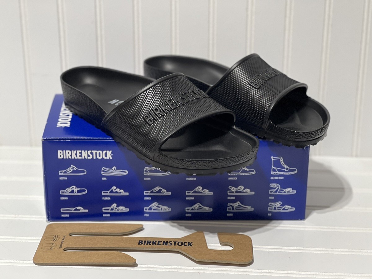 Birkenstock Barbados Slide EVA Sandals Black US Size 42