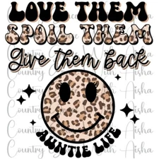 Sublimation Transfer Spoil Them Animal Print Ready To Press Heat Transfer