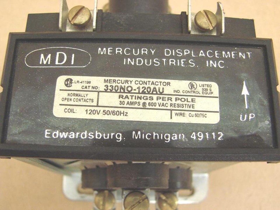 MDI Contactor 330NO120AU Used 12790 eBay