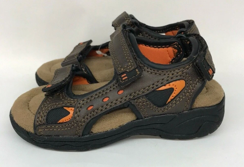 Zapatos Sonoma para niños pequeños talla 8 naranja y marrón 2013 NUEVO Foto 3 de 4