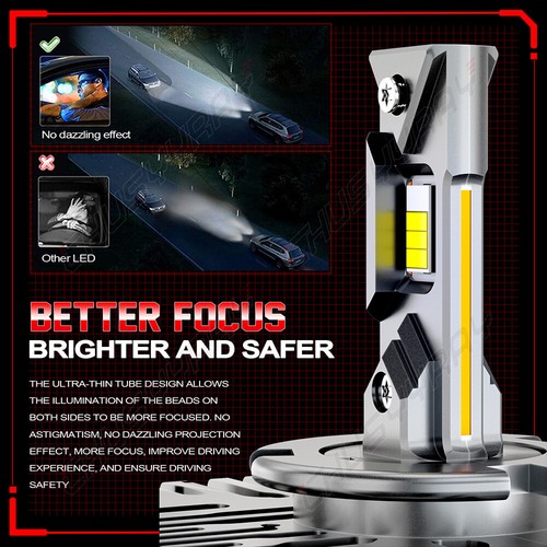 D5S LED Headlight Bulb Conversion Kit Canbus 110W 6000K Xenon White Super Bright - Picture 5 of 9