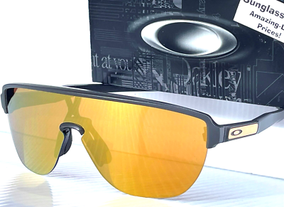 NEW Oakley CORRIDOR Matte Black PRIZM 24k Gold Mirror Lens