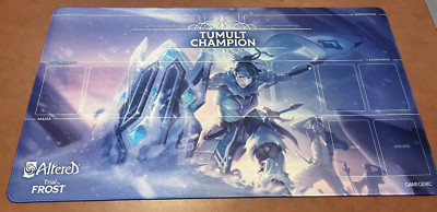 Altered TCG Tumult Championship Exclusive Winner's Playmat FREE PRIORITY MAIL!
