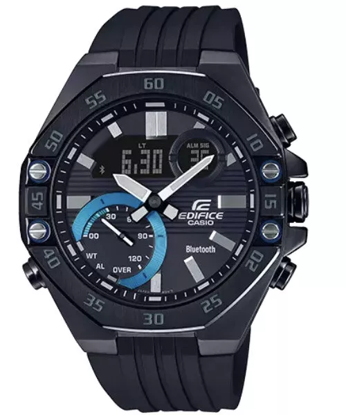 Edifice rubber deals strap