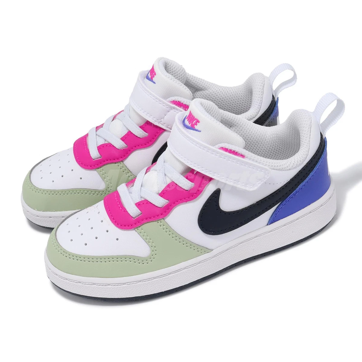 Recraft White Infant Multi | Nike Low eBay Court TD Borough DV5458-108 Toddler Casual