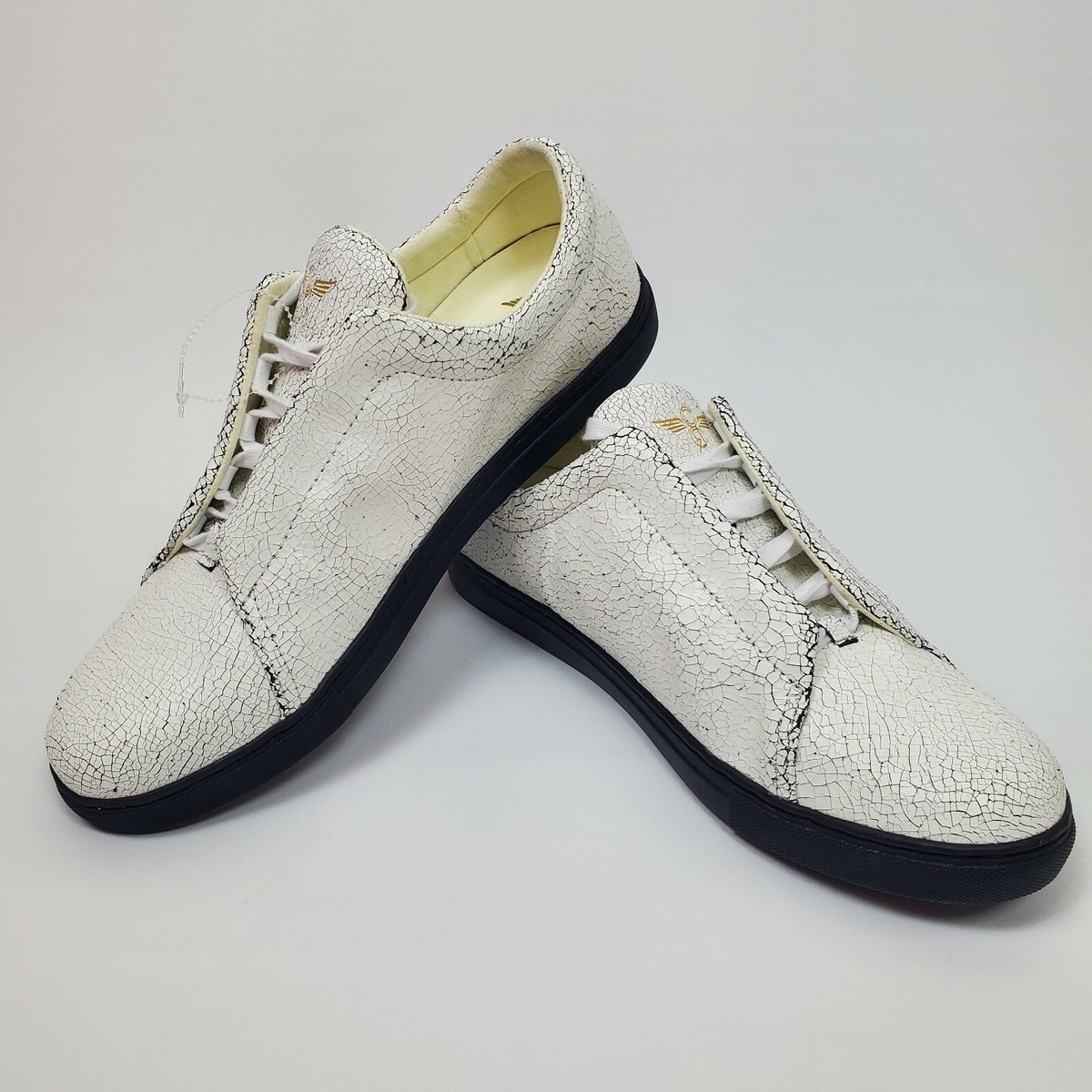 Creative Recreation Mens Turino White/Cracked Fashion Sneaker Length Upper 12M Creative Recreation Mens Turino White/Cracked Fashion  main image 3