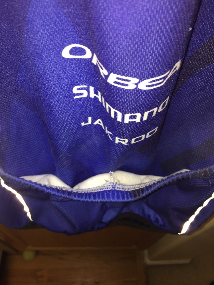 Gilet Cycliste JACKROO UHC Team – Bleu, Taille S, Coupe-vent (neuf)