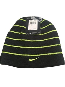 Nike Boys Hat Beanie Cap Black Volt Size 8/20 Gift Warm Young Men (C6) M 617844816621 | eBay