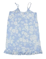 Splendid Sleepwear Ruffled Hem Floral Print Sleeveless Women's Chemise Top NWT