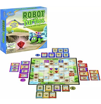 ROBOT TURTLES Kids Children Board Game Family Learning by Thinkfun Sealed NEW!