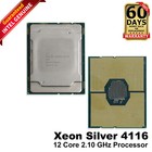 Lot 50 Intel Xeon Silver 4116 2.1GHz 12-Core 16.5MB LGA3647 CPU Processor SR3HQ