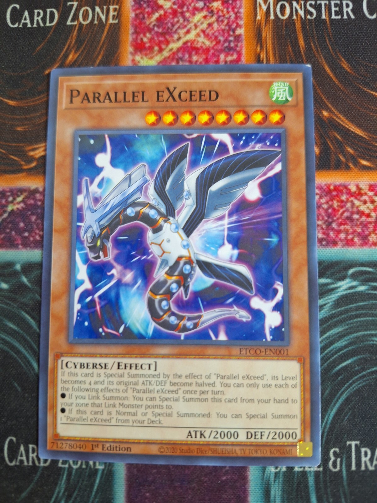 Yu-Gi-Oh! TCG Parallel eXceed Eternity Code ETCO-EN001 Common 1st Edition NM b2/