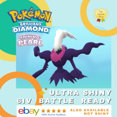 Darkrai Shiny or Non Shiny   Battle Ready 6 IV Competitive Pokémon Diamond Pearl