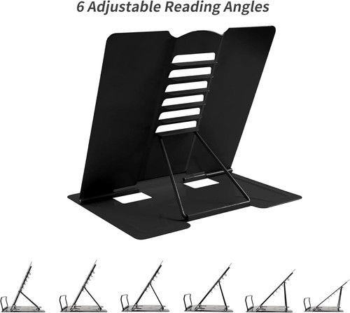 Lightweight Adjustable Book Stand with Six Positions for Comfortable Reading - Picture 9 of 10