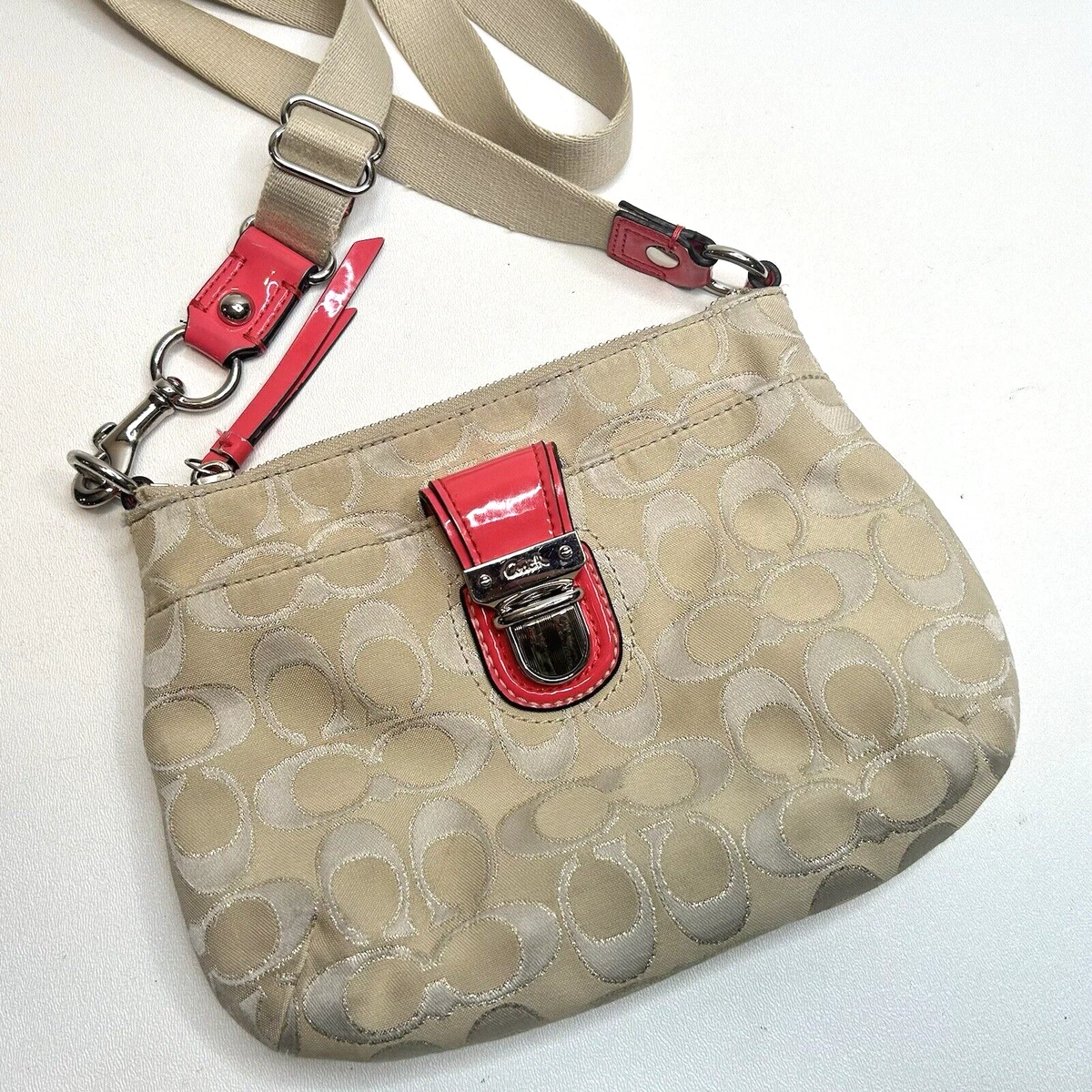Coach Leather Exterior Baguette Women's Handbags & Bags for sale