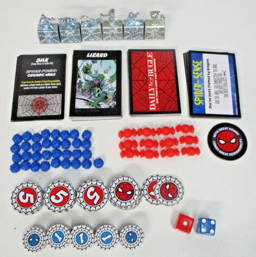 Marvel Spider-Man / Spiderman Monopoly Set - Hasbro Gaming - 195166146294 - Picture 7 of 9